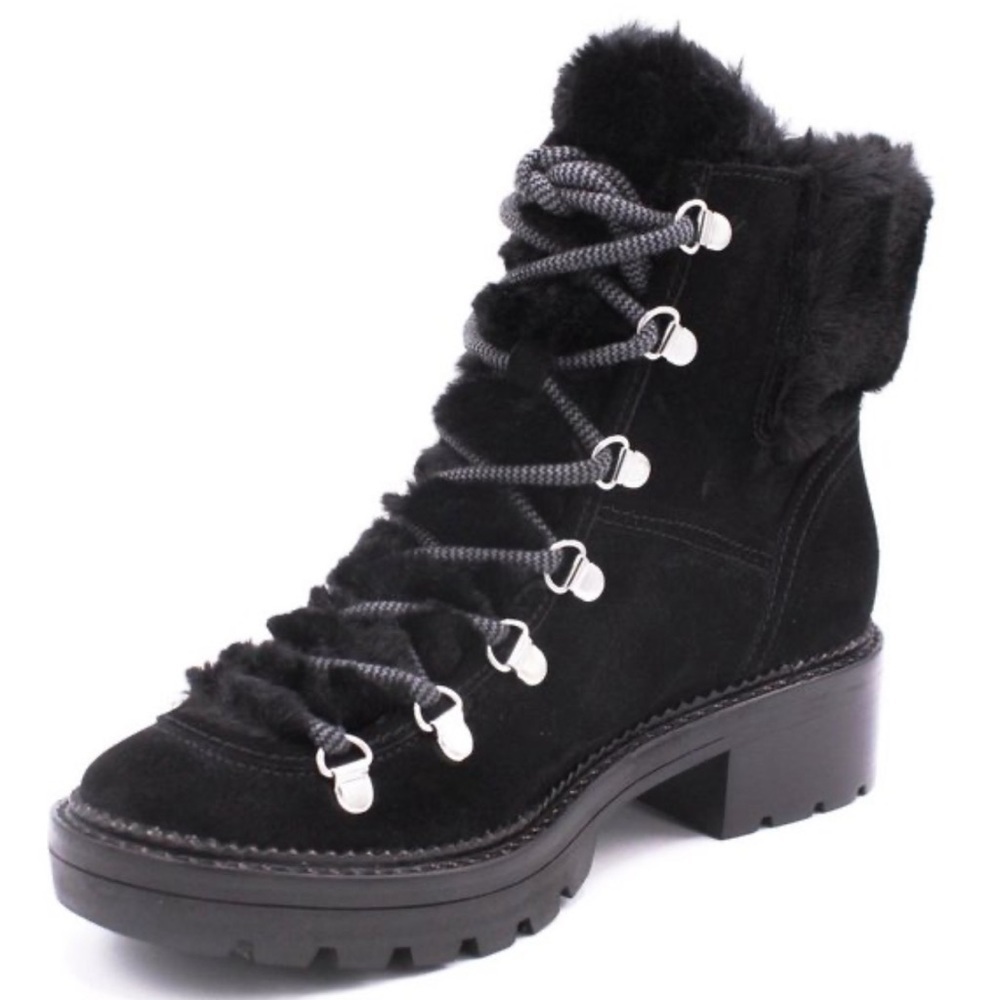 Marc Fisher boots | Marc Fisher Capell suede hiker boots, 6.5